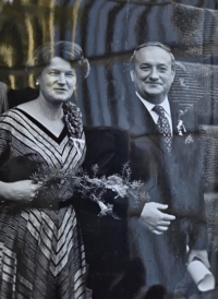 Rodiče na Radčině svatbě