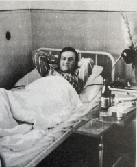 Karel Vágner v ulánbátarské nemocnici
