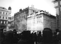 Napadení demonstrantů, leden 1989 