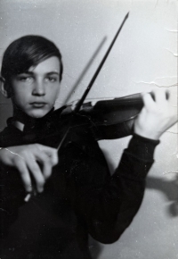 Miloslav Malý v devíti letech