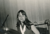 Z vystoupení Dybbuku, rok 1984