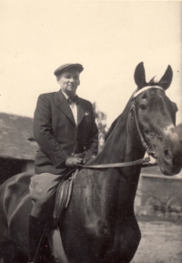 Witness's father Josef Čížek, former Czechoslovak Legionnaire, 1940s