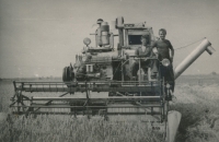 Jaroslav Jirmus (vpravo) ve 14 letech