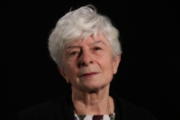 Štěpánka Tůmová při natáčení