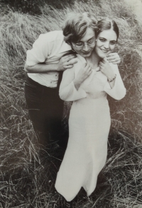 Svatební den Milady Fiedlerové
