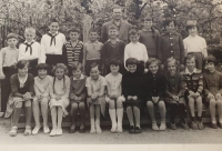 Magdalena Kuclerová na základní škole
