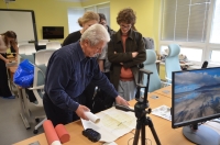 Miloš Janáček při natáčení svého vyprávění