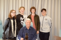 Miloš Janáček při natáčení svého vyprávění