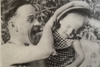 Karel Vágner s tatínkem
