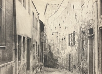 Kozí ulice v Olomouci, 1987