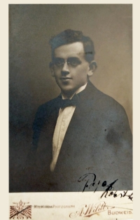 Josef Robitschek před útěkem z Československa