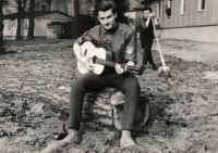 Pamětníka jako student v roce 1960