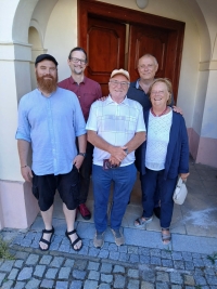 Foto z natáčení 29. června 2025 v Teplé