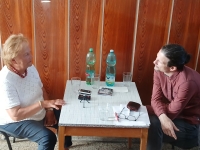 Foto z natáčení 29. června 2025 v Teplé