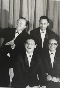 Kapela, se kterou pamětník vystupoval na turné po Skandinávii v letech 1968-1970