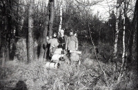 Vánoční vandr u Netína, 1988, Vítězslav Vítkovič vlevo