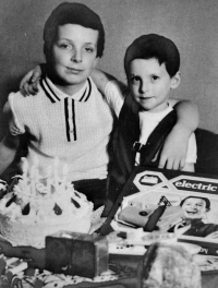 Alan Kubica s mladším bratrem Janem