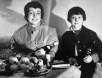 Alan Kubica s mladším bratrem Janem