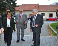 Jaroslav Špaček (označen hvězdičkou) s Karlem Schwarzenbergem, 2015