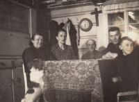 S rodiči a prarodiči na Müllerovce, 40. léta 20. století