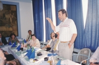 Karel Müller, první zprava, 90. léta 