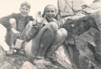 Karel a Jarmila Müllerovi, Slovensko, cca 1951 