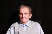 Narcis Tálský při natáčení pro Paměť národa, Jihlava, 2025