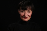 Liběna Rochová při natáčení