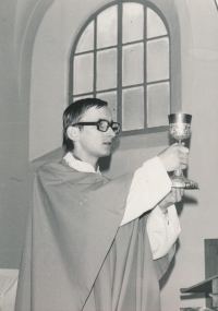 Jáchym Jaroslav Šimek jako kaplan v Náchodě