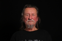 Jiří Hanke při natáčení v pražském studiu, prosinec 2025