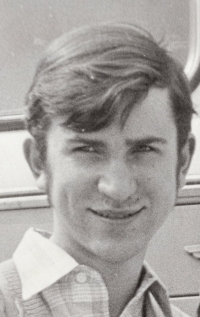 Fotografie Josefa Grobelného v roce 1972