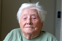 Zdeňka Faltusová, terénní natáčení ve Vojkově, červenec 2025