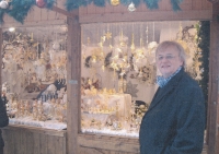 Jindřich Čech ve vánočním Norimberku v roce 2017