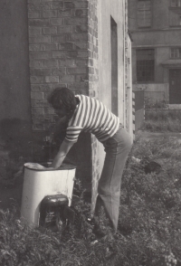 Milan Linhart v Karlových Varech, 70. léta