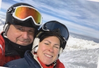 Dcera Alena Vrbková s manželem, 2020