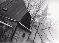 Pohled na kapli sv. Marka ve Staré Karviné 