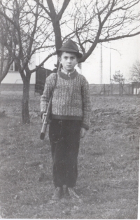 Josef Grobelný jako myslivec