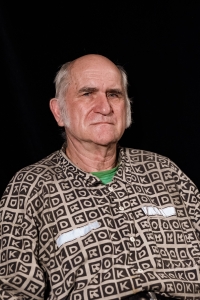 Josef Grobelný během natáčení pro Paměť národa