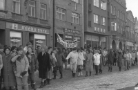 Krnov v listopadu 1989