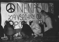 Krnov v listopadu 1989