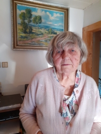 Jana Güntherová, rozená Plášilová, manželka pamětníka, Trutnov 2025