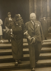 Josef Mičan, dědeček Jiřího Petze, 1938