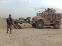 Pamětník na misi v Afghánistánu, 2018