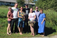 Jana Pekárková se sestrou Danielou (Inou) a dětmi, 2025