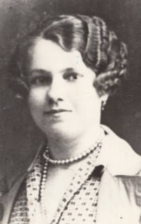 Matka pamětnice Marie Burýšková - detail