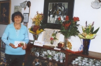 Manželka Jana Güntherová, 70. narozeniny, Trutnov 2009