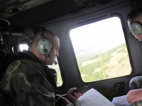 Česká jednotka předává ostrahu srbsko-kosovských hranic Američanům, září 2010