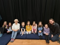 S Janou Fischerovou během projektu Příběhy našich sousedů