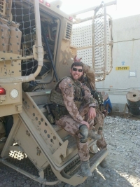 Pamětník na misi v Afghánistánu, 2018