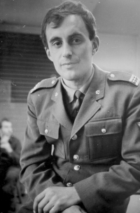 Pamětník na vojně v Litoměřicích, kasárna Pod Radobýlem, 1976